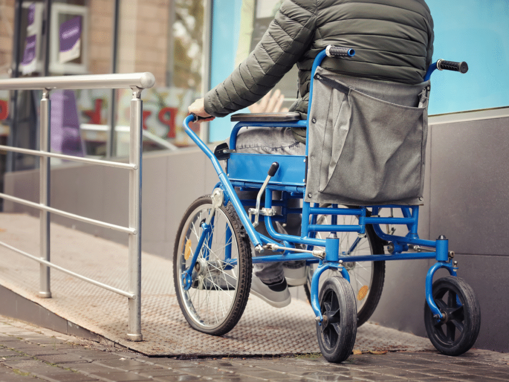 Xpress Construction & Services improves building access for wheelchair users by adding new ramps for better mobility.